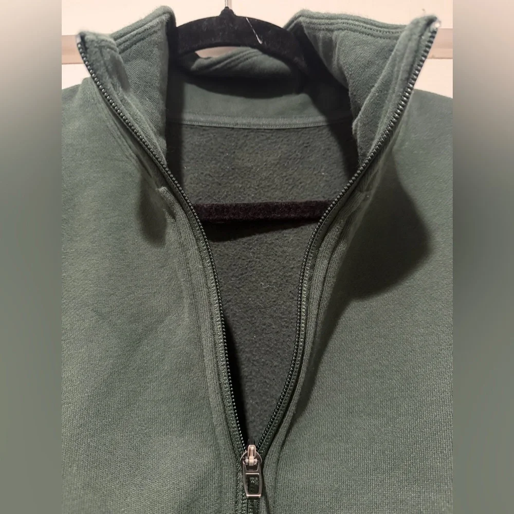 Auth.✅ Men’s Lululemon Steady State Half-Zip in “Legacy Green” Size Medium